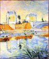 La Seine avec le Pont de Clichy Vincent van Gogh